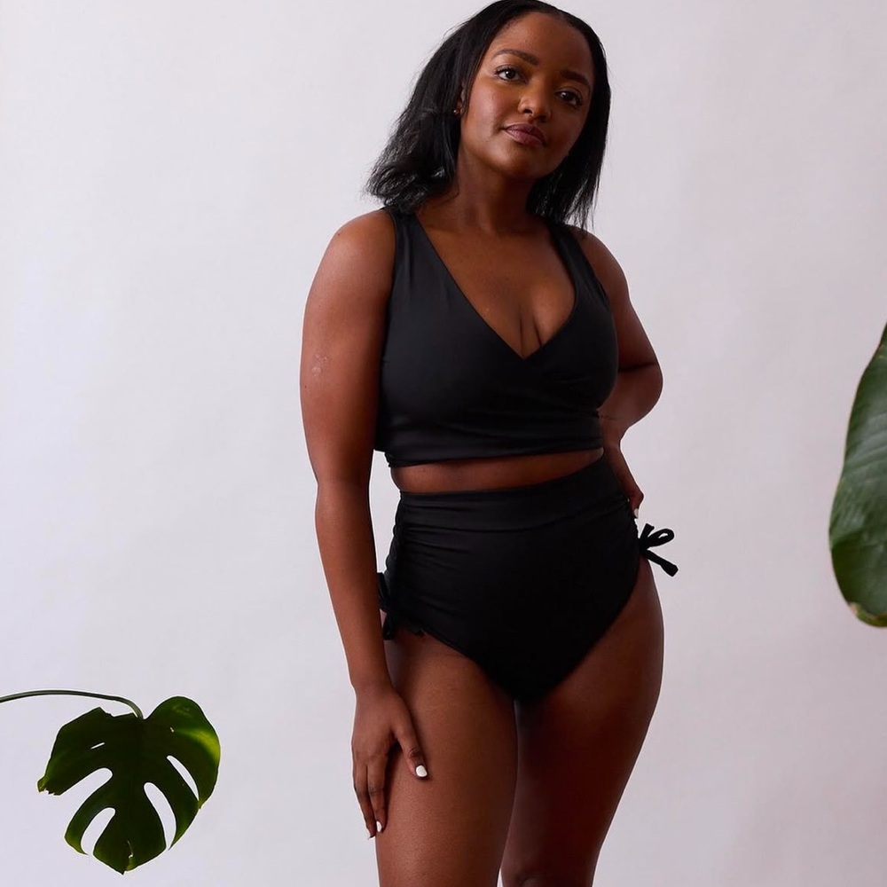 Free Label Bowen High-Waisted Bikini Bottoms